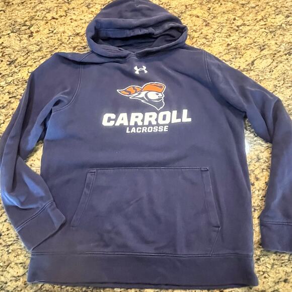 Carroll University Lacrosse Mens Medium Hoodie Pullover Sweatshirt Long Sleeve - Picture 2 of 6